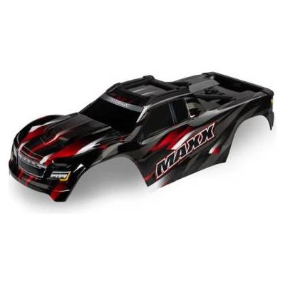 Traxxas каросерия червена Maxx (междуосие 352mm)