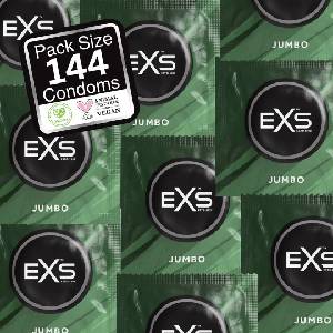 EXS Condoms Jumbo - Condoms - 144 pcs