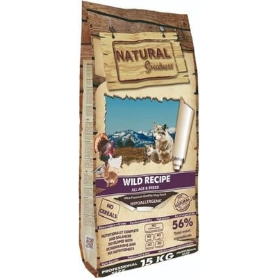 Natural Greatness Wild Recipe All Breeds 15 kg