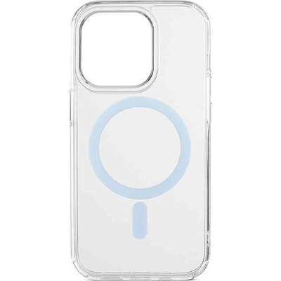 Aiino - Frozen Case with magnet for iPhone 15 Pro - Light modré