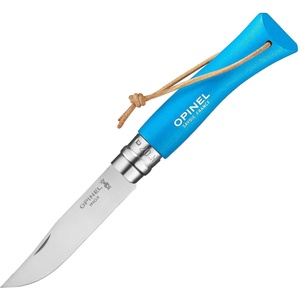 Opinel Сгъваем нож Opinel №7 Colorama Blue Cyan, острие 8 см (002206-pe)
