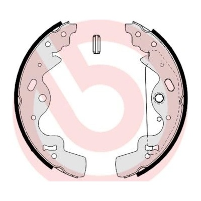 Sada brzdových čeľustí BREMBO ESSENTIAL LINE S 44 506