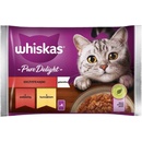 Whiskas Pure Delight s hovädzím a kuracím mäsom 4 x 85 g