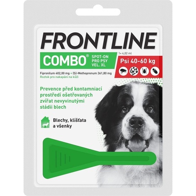 Frontline Combo Spot-On Dog XL 40-60 kg 1 x 4,02 ml