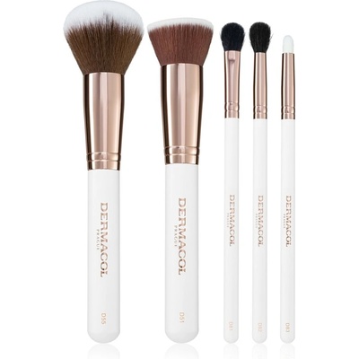 Dermacol Accessories Master Brush by PetraLovelyHair комплект четки Rose Gold