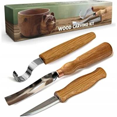 Dláto řezbářské Beavercraft sada 3 ks