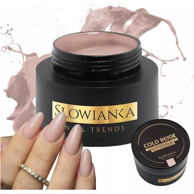 Slowianka stavebný gél na nechty tixotropný Cold Beige Cover 15g