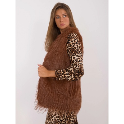 Wool Fashion Italia vesta AT-KZ-2349-1.18 Béžová svetlo