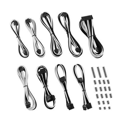 CableMod Classic ModMesh C-Series Kábel Kit pre Corsair Rmi amp; RMx - čierno-biela CM-CSR-CKIT-NKKW-R