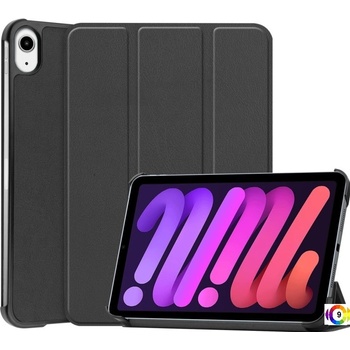 Apple iPad mini 6 Custer Texture Horizontal Flip Leather Tablet Case with Three-folding Holder & Sleep / Wake-up Function Wallet Кожен Калъф