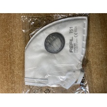 Refil respirátor 751 FFP3 NR D Bílý 1 ks