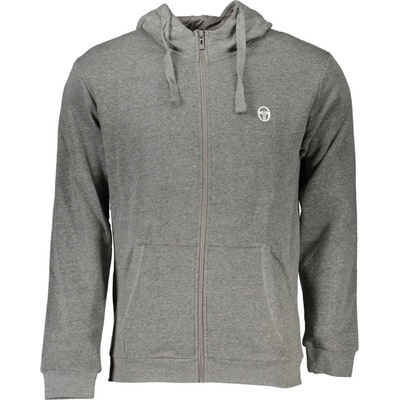 Sergio Tacchini Perfektná pánska mikina na zips Šedá
