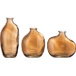 Bloomingville Вази Tilia кафяви 3 бр (82061808)