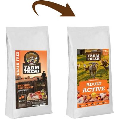 Farm Fresh Active Adult Krůtí 5 kg