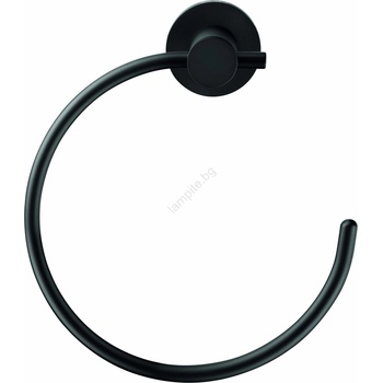 Duravit 99214600 - Стенна закачалка за кърпи D-CODE, матово черно (DA0013)
