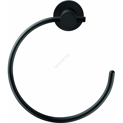 Duravit 99214600 - Стенна закачалка за кърпи D-CODE, матово черно (DA0013)