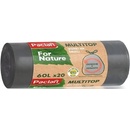 Paclan For Nature z recyklovaného odpadu 60 l 18 µm 20 ks