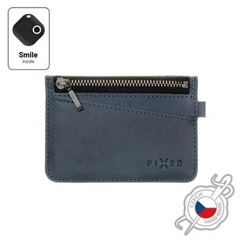 Fixed Kožená peněženka Smile Coins se smart trackerem Smile Pro modrá FIXSM-SCO2-BL