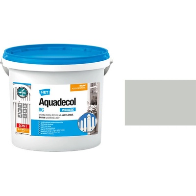 Aquadecol SG vodou ředitelný email 0,75L RAL 7035L ichtgrau