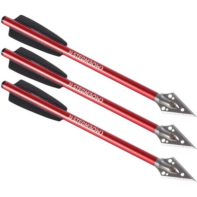 Steambow AR-séria duralový 6,3″ 3 ks