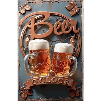 Ceduľa Beer o Clock