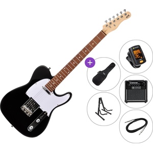 PSD Guitars TLC-100 Premium SET Black Електрическа китара