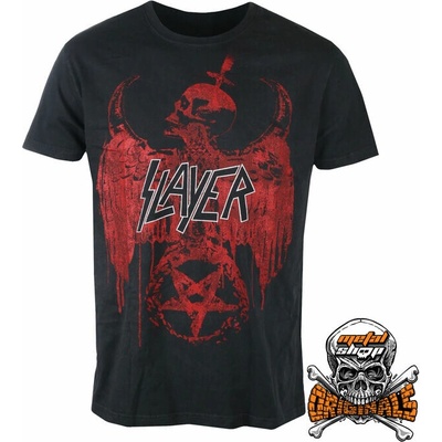 Tričko Metal Metalshop Originals Slayer Redeagle černá