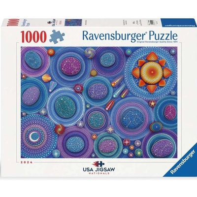 Ravensburger Пъзел Ravensburger от 1000 части - Небесни съсвездия (12001194)