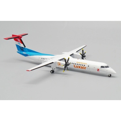 JC Wings DHC-8-402Q Dash 8 Luxair 2023s Colors w. #LuxairStandsUp sticker 1:200