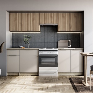  TATIANA 240 - кухня с кашмир и релеф орех (TATIANA240/kitchen/1)