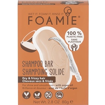 Foamie Kiss Me Argan Shampoo Bar Tuhý šampon 80 g