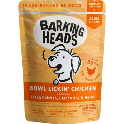 Barking Heads Bowl Lickin' Chicken 300 g