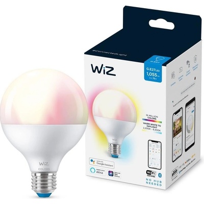 WiZ LED RGBW Stmievateľná žiarovka G95 E27/11W/230V 2200-6500K CRI 90 Wi-Fi- WiZ WI0013