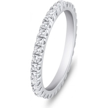 Brilio Silver strieborný prsteň so zirkónmi RI085W