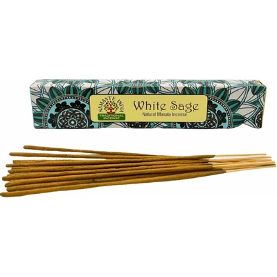 Namaste vonné tyčinky Mandala Masala Biela Šalvia 15 g