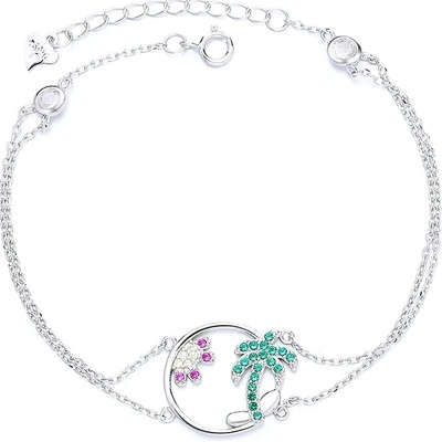 Majya stříbrný náramek HAWAII 10096