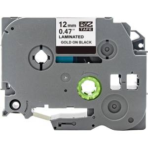 COMPATIBLE Лента лам. Brother TZE334 GO/BK 12/8 съв (HTZE334)