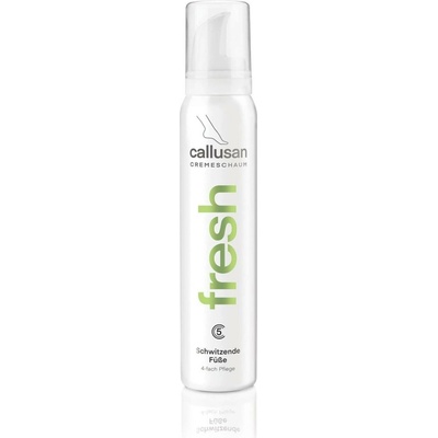 Callusan Fresh pěna na nohy proti pocení 125 ml
