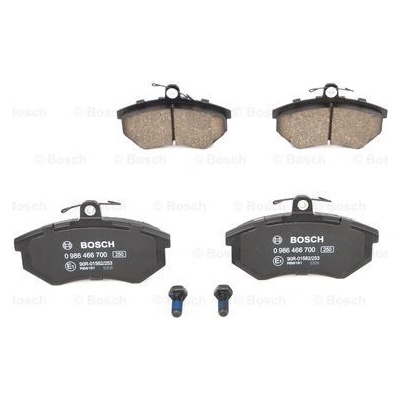 BOSCH Sada brzdových platničiek kotúčovej brzdy 0986466700