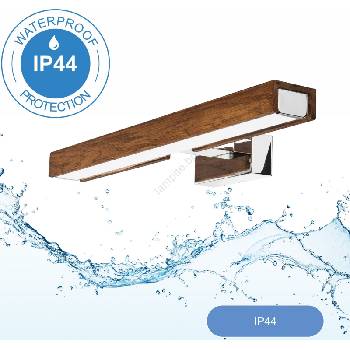 Brilagi Brilagi-LED Лампа за огледало в баня WOODY MIRROR LED/8W/230V IP44 дъб/хром (BG0888)