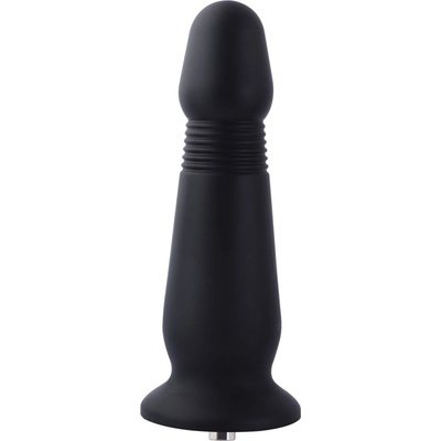 HiSmith KlicLok Dildo extra thick head dildo Black skin tone 25 cm