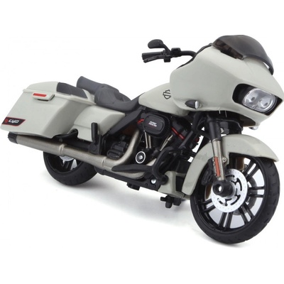 Maisto Harley Davidson 2018 CVO Road Glide šedo-bílá 1:18