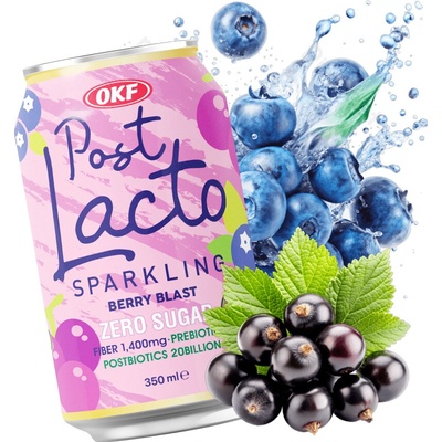 OKF PostLacto Zero Sugar Berry Blast Sparkling Drink 350 ml
