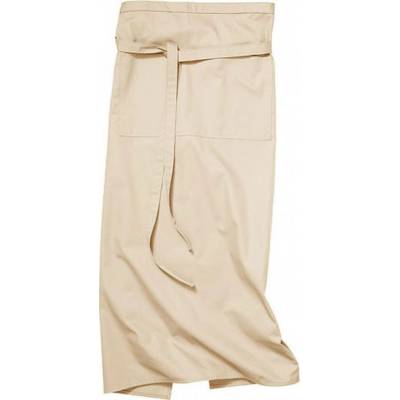 CG Workwear Gastro zástěra Roma odolná proti pomačkání Písková CGW1260