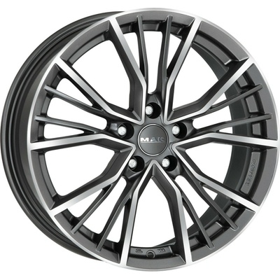 MAK UNION 8,5x19 5x112 ET39 gunmetal mirror