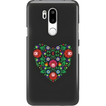 CaseGadget Силиконов печатан калъф за Huawei P50 Pro - Черен KP19888 (19888)