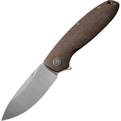 Petrified Fish PFB01 Terra Satin D2 Hnědá Micarta PFB01BRS