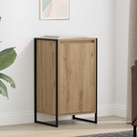 vidaXL Служебен шкаф Дъб артизан 43 x 36 x 75, 5 см Инженерна дървесина (886593)