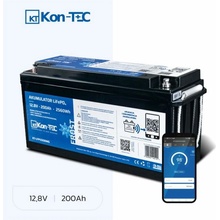 Kon-Tec KT-LFP12200 Lithium-železo-fosfátová LiFePO4 12V, 12,8V 200Ah