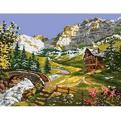 Казанлъшки гоблени Гоблен Планински поток Puppets (Унгарски)